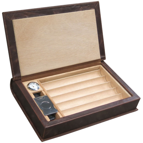 Novelist Humidor - 5 Cigar Capacity