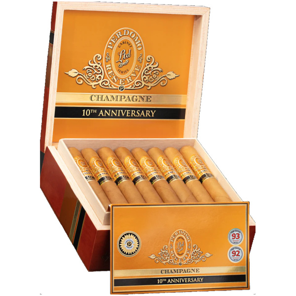 Perdomo Reserve 10th Anniversary Champagne Churchill Cigar