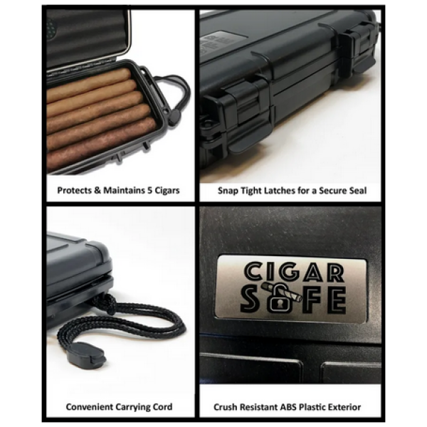 Cigar Safe - 5 Cigar Capacity