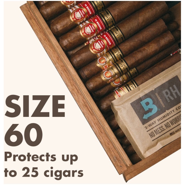 Size 60 Protects up to 25 Cigars