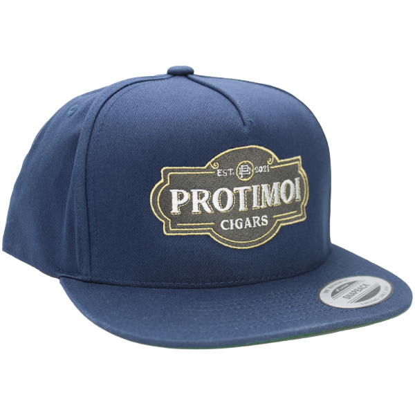 2023 Blue Snapback Front Left